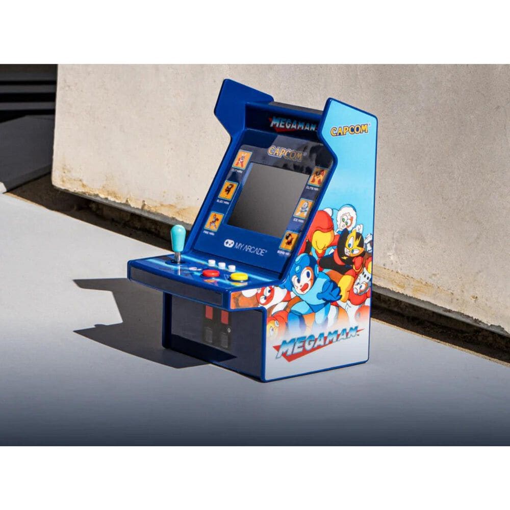 My Arcade Mega Man Micro Player Pro Portable Retro Arcade in Blue, , large