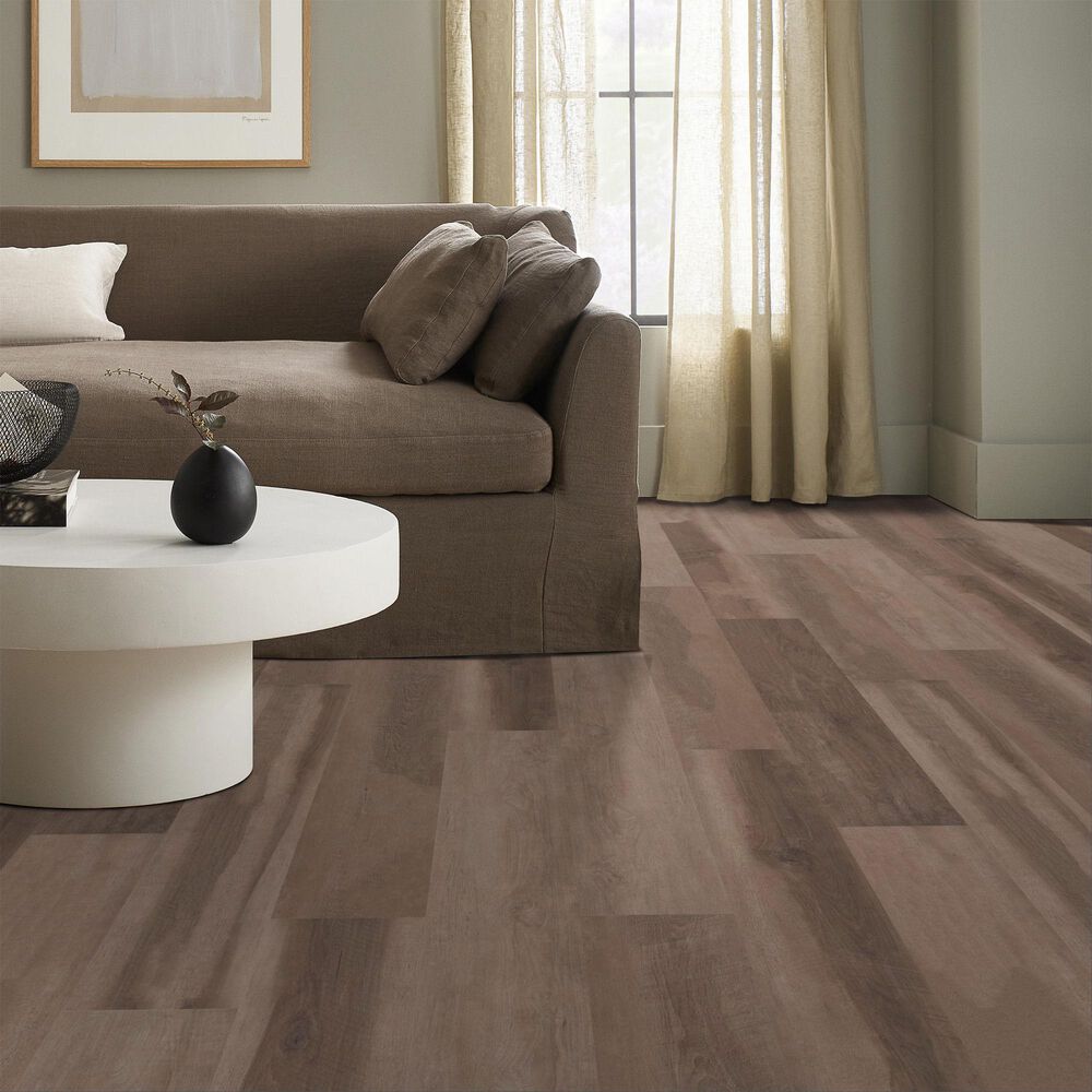 Shaw Aspire Natural Bevel Trailblazer Grey 9&quot; x 60&quot; Luxury Vinyl Plank, , large
