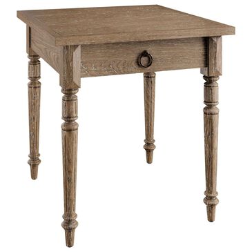 Hekman Chateaux Rectangular End Table in Brown, , large