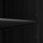 HOMLUX 67" Outdoor Kitchen Island with Stainless Steel Top in Black, , large