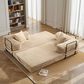 HOMLUX 80" Convertible Modular Sofa Bed in Beige, , large