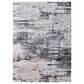 Feizy Prasad 8" x 11" Ivory and Charcoal Area Rug, , large