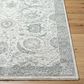 Surya Dresden White, Medium Gray, Gray, Light Slate, Denim and Mustard 2"7" x 7"3" Runner, , large