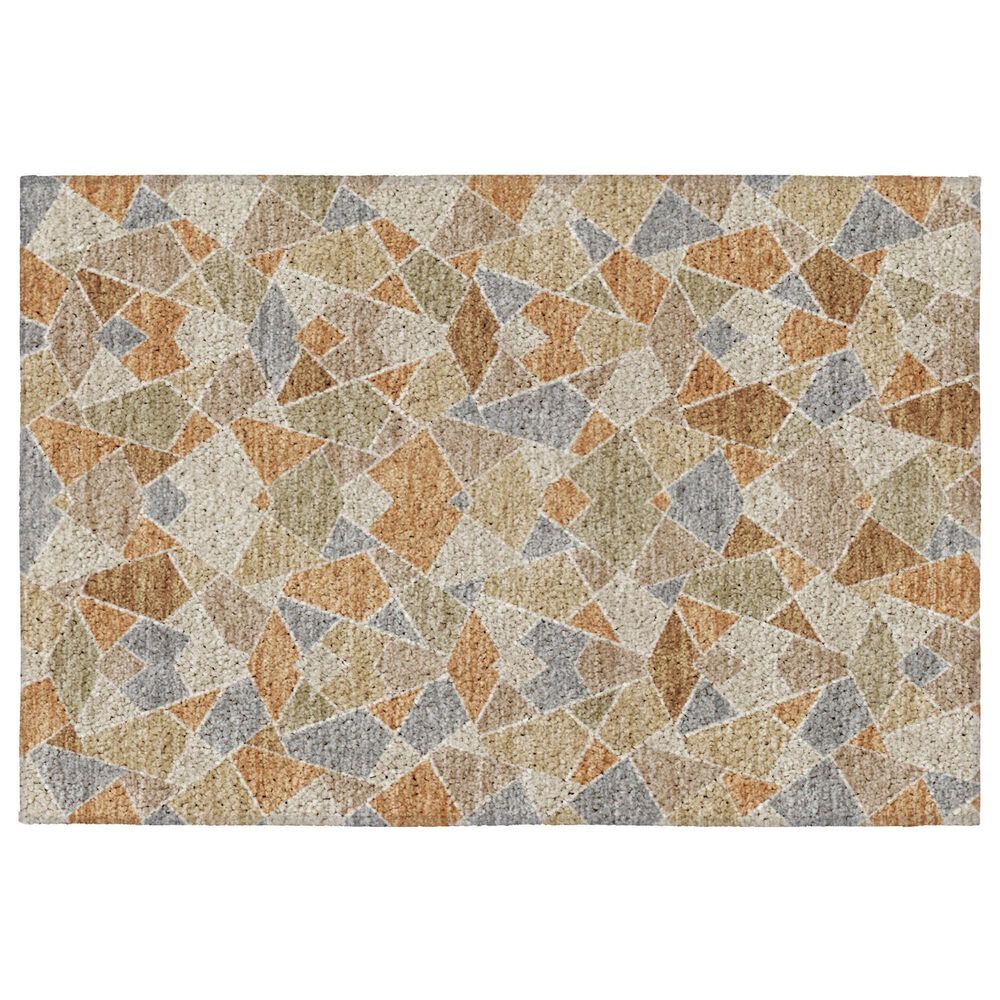 Dalyn Rug Company Kenner Geometric Copper 1"8" x 2"6" Area Rug, , large