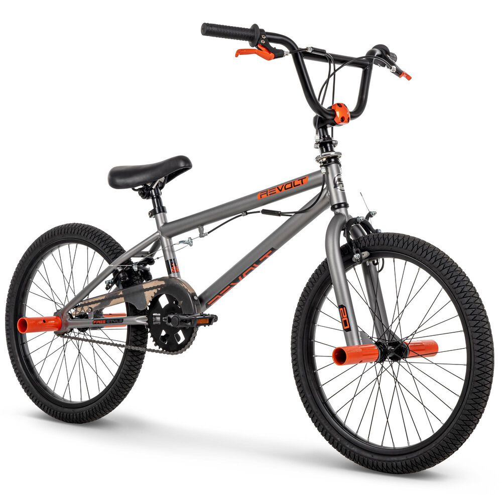 Huffy 20" BMX Revolt Bike in Matte Charcoal, , large