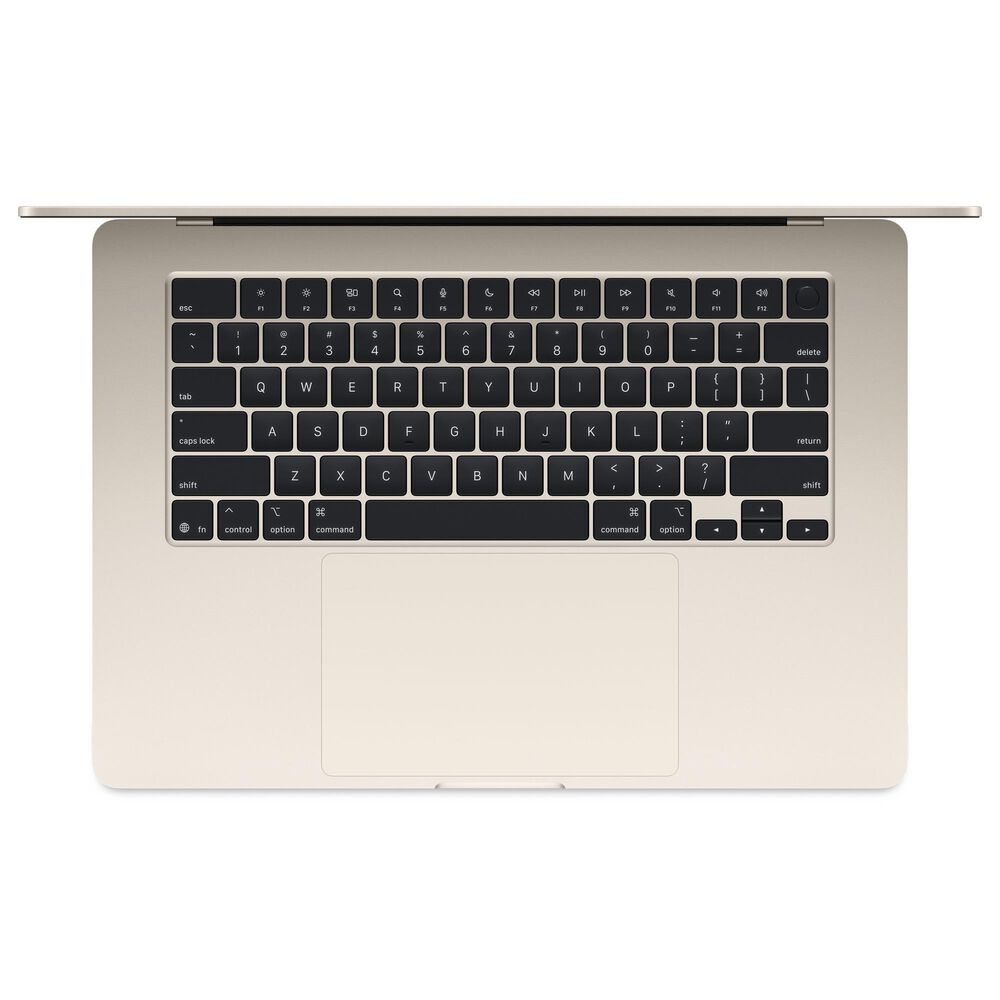 Apple MacBook Air 15-inch Laptop M4 chip - 10 Core CPU - 10 Core GPU - 24GB Memory - 512GB SSD - Starlight &#40;Latest Model&#41;, , large