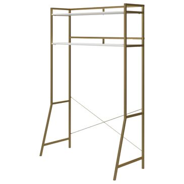 Novogratz Beverly Twin/Twin XL Over the Bed Storage in White, , large