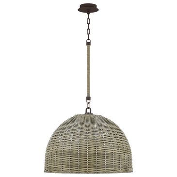 Troy Lighting Huxley 24" 3-Light Pendant Ceiling Light in Textured Bronze, , large