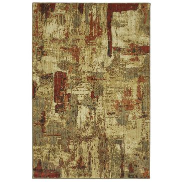 Karastan Elements Treviso 91420 5"3" x 7"10 Gold Area Rug, , large