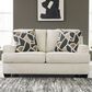 Ashley Heartcort Stationary Loveseat in Quartz, , large