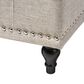 Baxton Studio Kaylee Storage Ottoman Bench in Beige, , large
