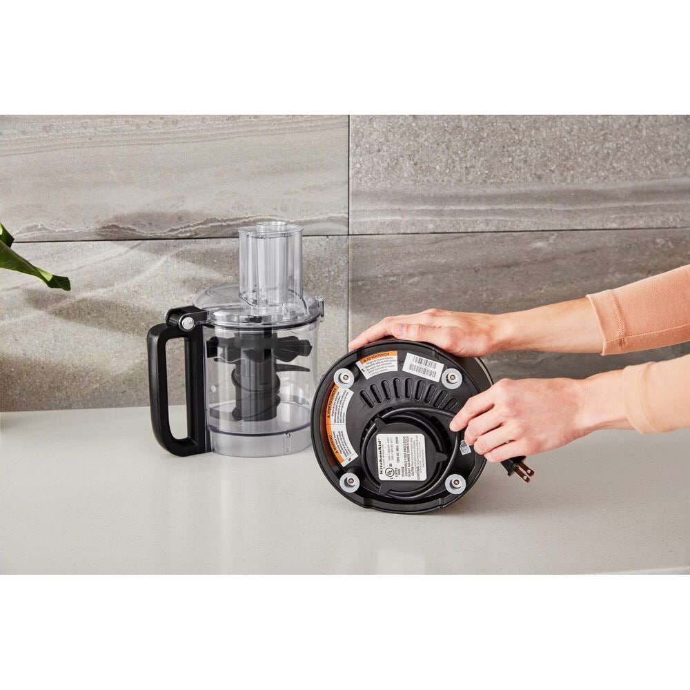 KitchenAid 9 Cup Food Processor in Black Matte, , large