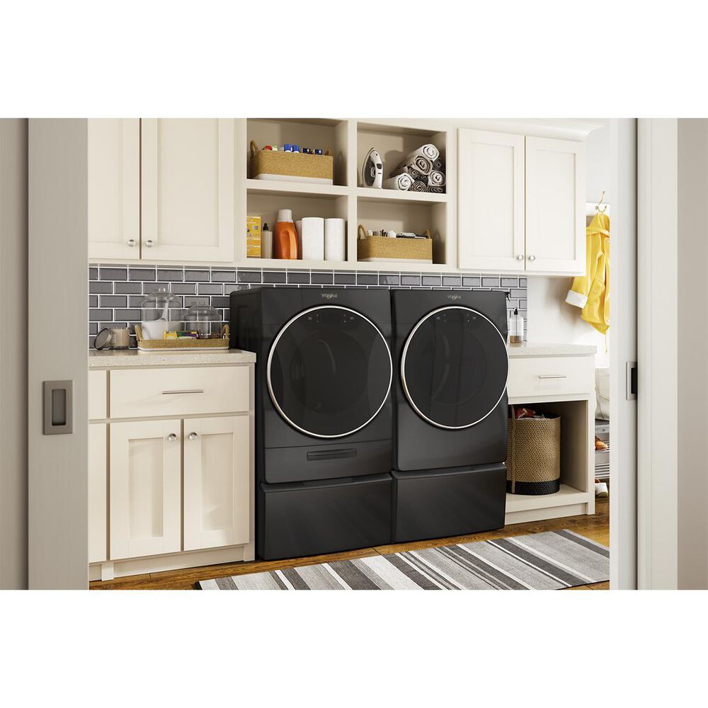 Whirlpool 15.5" Laundry Pedestal in Black Nebraska Furniture Mart
