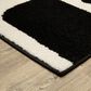 ROW by Oriental Weavers Quinn Abstract Black and Ivory 2" x 7" Runner, , large