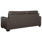 Ashley Barlin Mills Stationary Queen Sleeper Sofa in Umber, , large