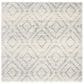 Safavieh Adirondack ADR131T-8SQ 8" Square Ivory and Light Blue Area Rug, , large