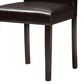 Baxton Studio Mia Side Chair in Dark Brown (Set of 2), , large