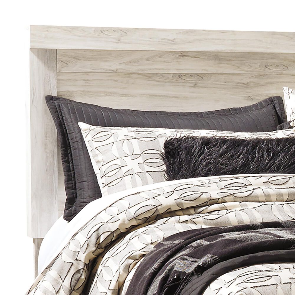 Ashley Bellaby King Panel Bed in Whitewash, , large