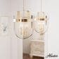 Hunter Karloff 13" 3-Light Pendant in Alturas Gold, , large