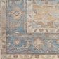 Nourison Vintage Washables Blue and Green 4" x 6" Area Rug, , large