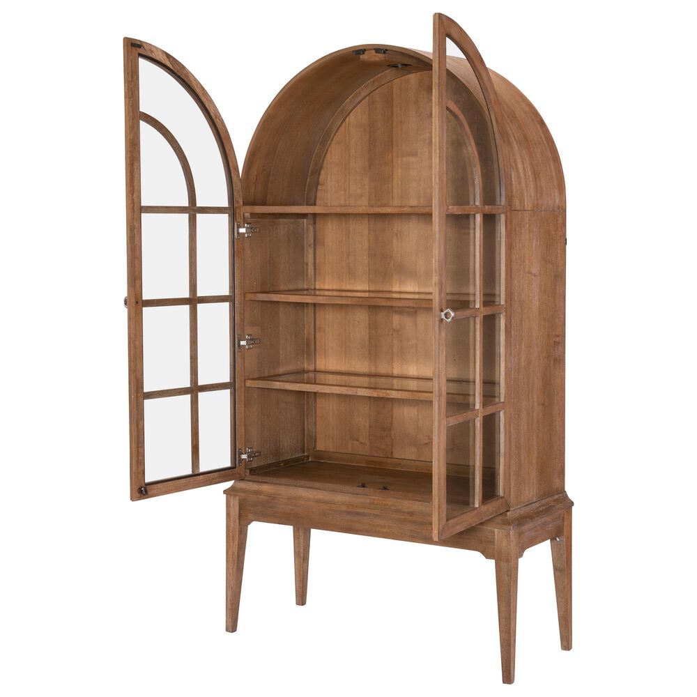 St Claire Home Harmony Display Cabinet in Ovation Tweed, , large