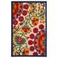 Nourison Aloha Floral 3" x 5" Red and Multicolor Indoor/Outdoor Area Rug, , large