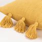 Rizzy Home 14" x 26" Polyester Filled Solid Lumbar Pillow in Yellow, , large