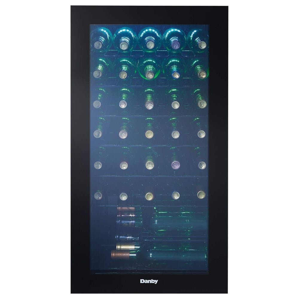 Danby 3.3 Cu. Ft. 36 Bottle Wine Cooler in Black, , large
