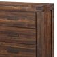 Urban Home Meadow 6-Drawer Dresser in Distressed Brick Brown, , large