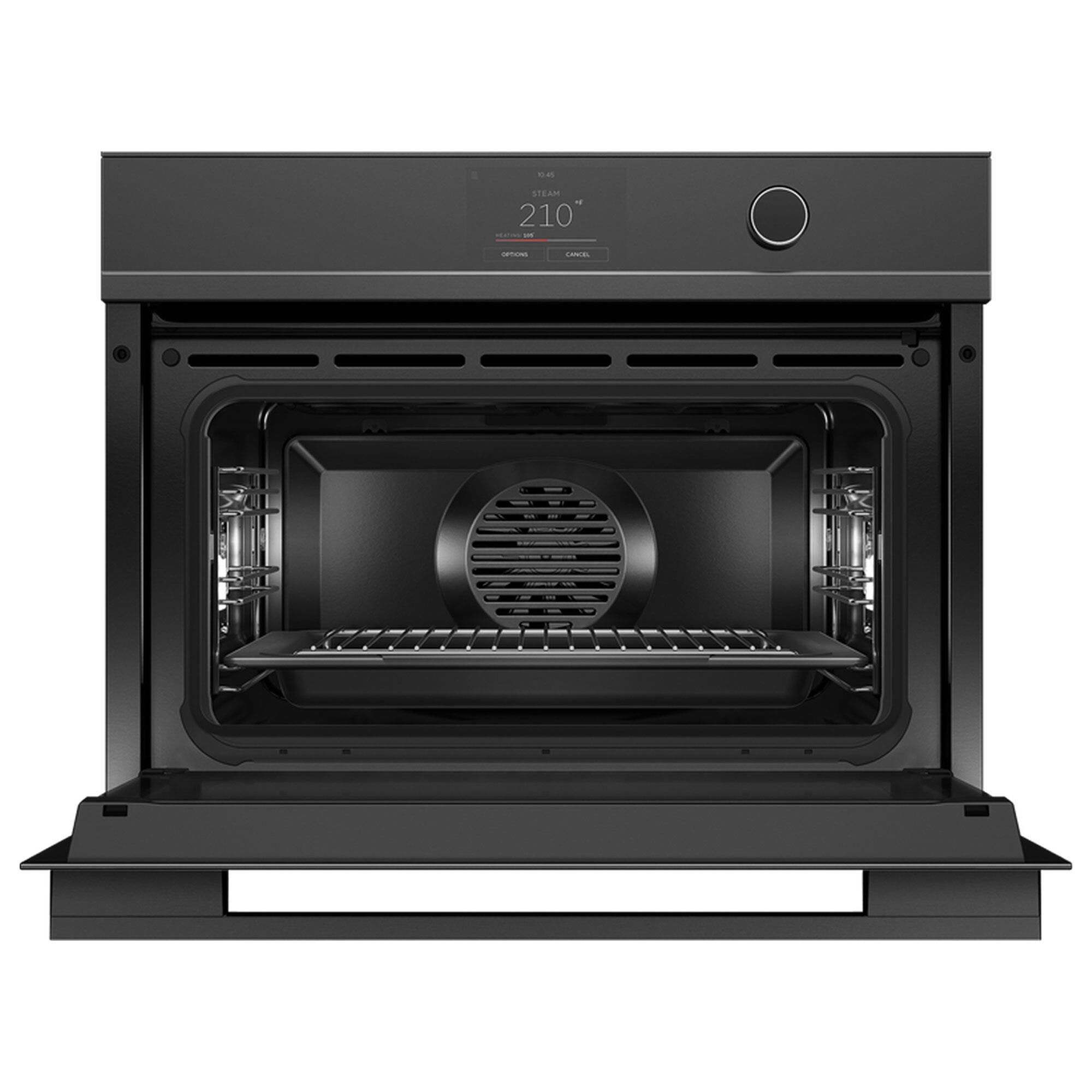 Electric wall oven and grill top