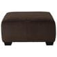 Ashley Kimlee Oversized Accent Ottoman in Chocolate Brown, , large
