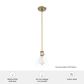 Hunter Van Nuys 1-Light Mini Pendant in Alturas Gold, , large