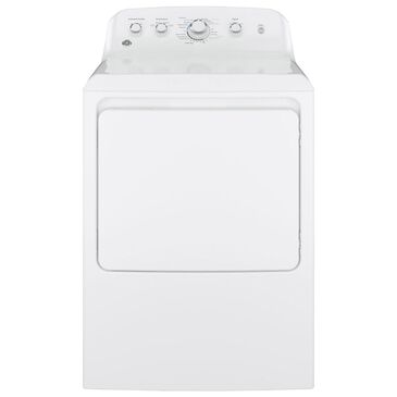 GE Appliances 7.2 Cu. Ft. Electric Dryer in White, , large