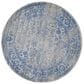 Safavieh Adirondack ADR109A-10R 10" x 10"  Grey/Blue Round Rug, , large
