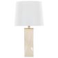 Grandview Gallery Curvo Square Table Lamp in Cream and Gold, , large