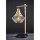 Adesso Elsie Table Lamp in Black and Natural, , large
