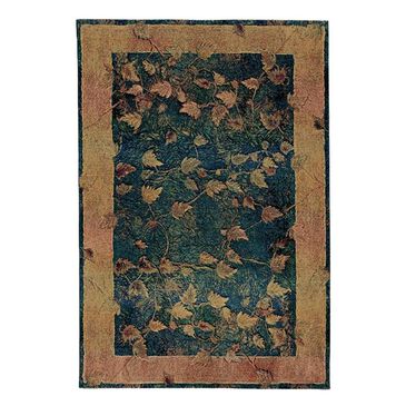 Oriental Weavers Kharma 349B 4" x 5"9" Aqua Area Rug, , large
