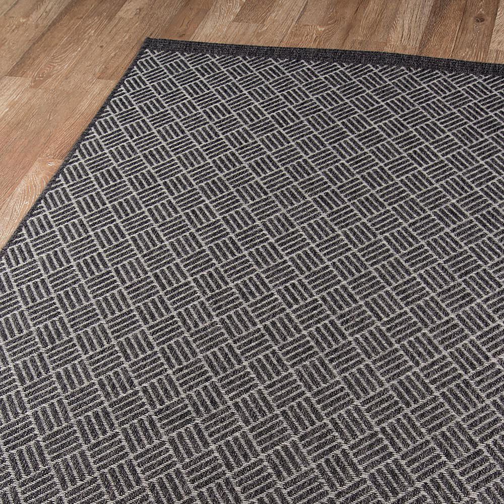 Momeni Como COM-4 10&#39; x 13&#39; Charcoal Area Performance Rug, , large