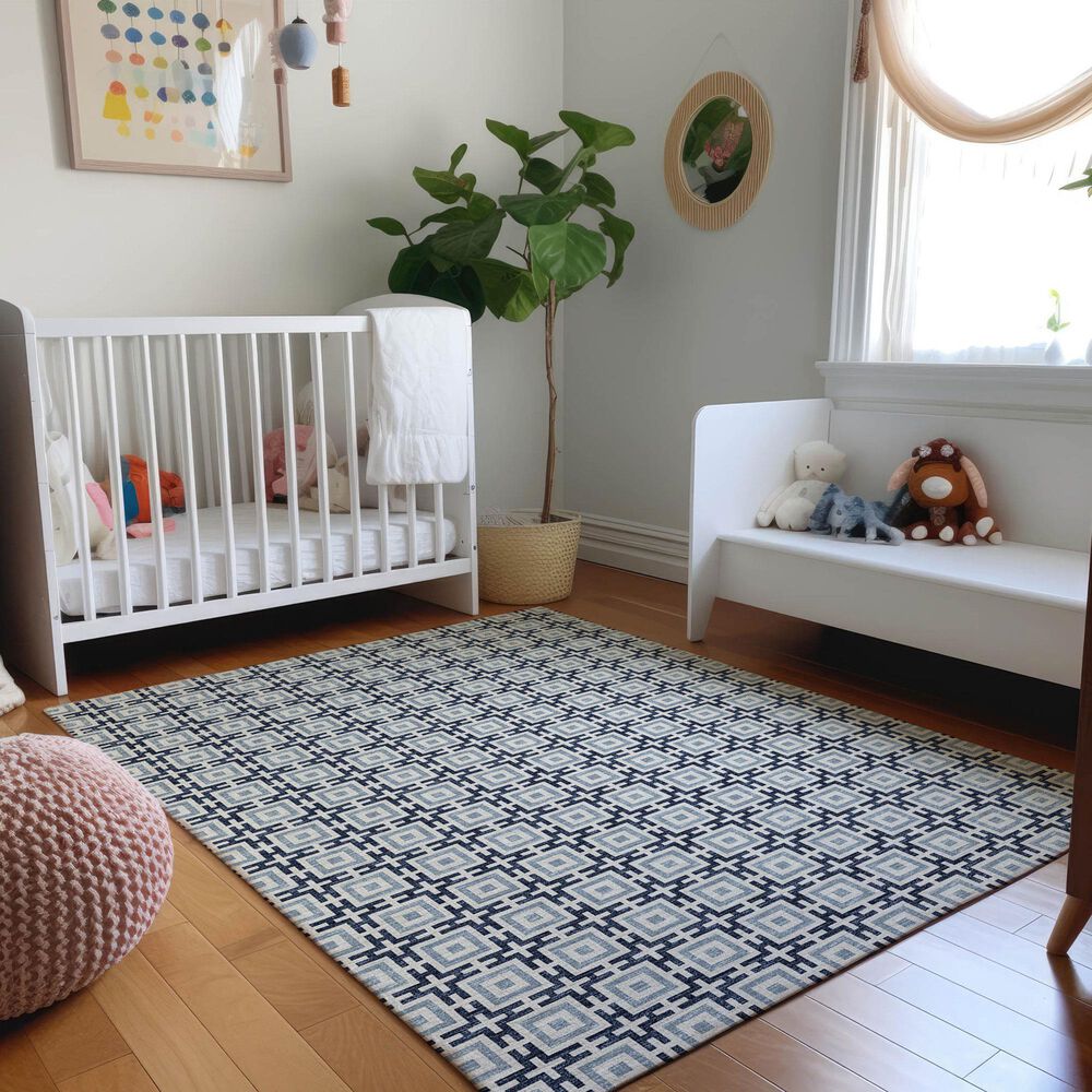 Dalyn Rug Company Marlo 9&#39; x 12&#39; Navy Indoor/Outdoor Area Rug, , large