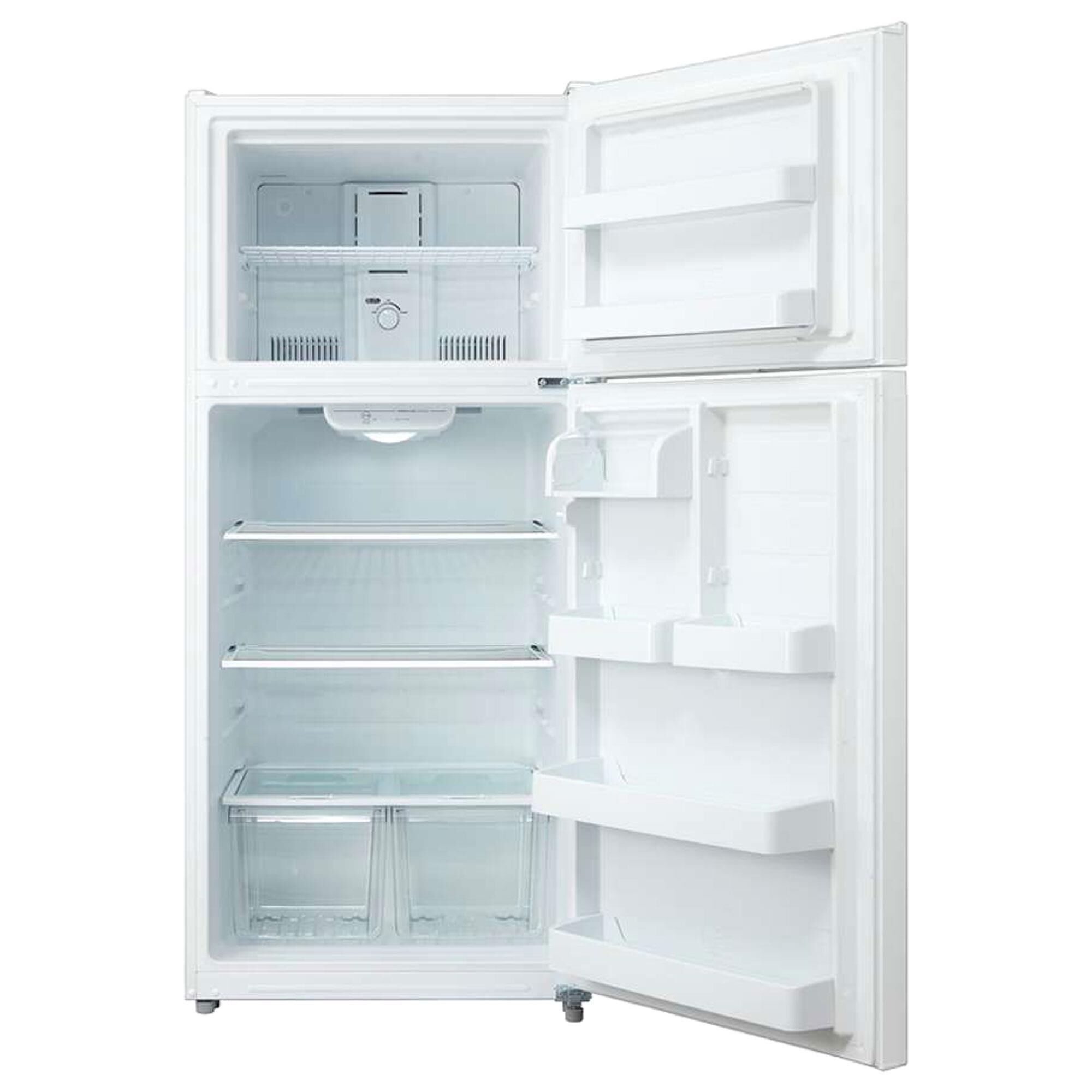 ⭐︎新品⭐︎OUTFLOW imagine158 Midea Fingerprint Resistant 18.1-cu ft Top-Freezer