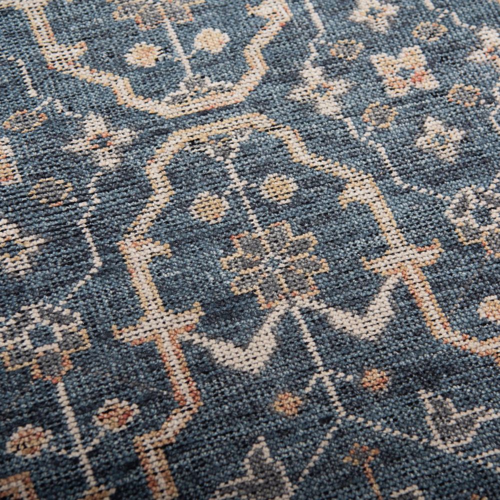 RIZZY Centra Rust and Blue 6&#39; x 9&#39; Area Rug, , large