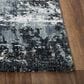 RIZZY Elite 10" x 13" Gray, Denim and Charcoal Area Rug, , large