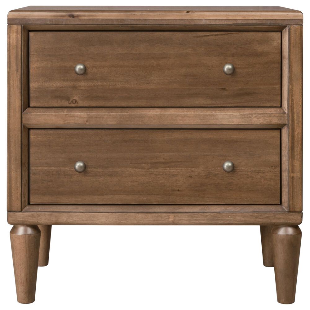 Urban Home Langley King Upholstered Panel Bed with Two Nightstands in Autumn Forest, , large