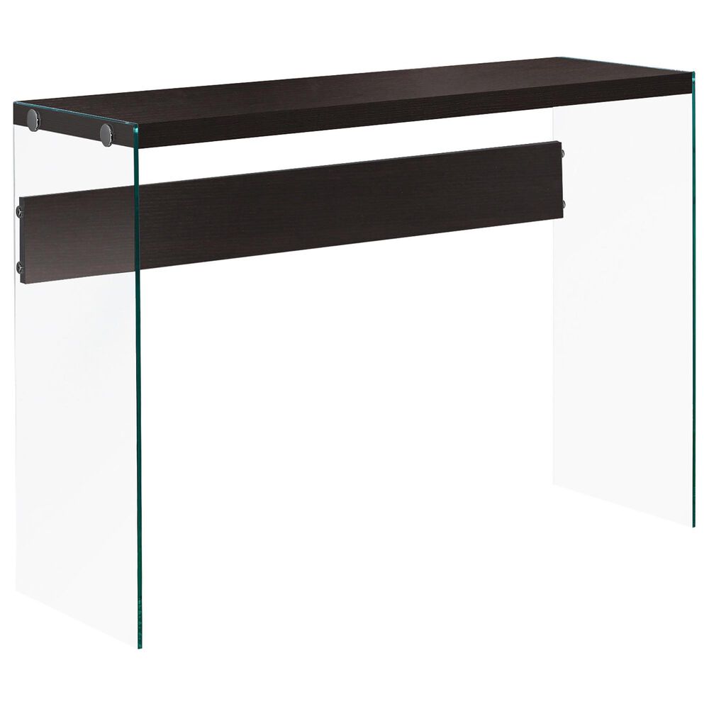 Monarch Specialties 44" Accent Table in Cappuccino, , large