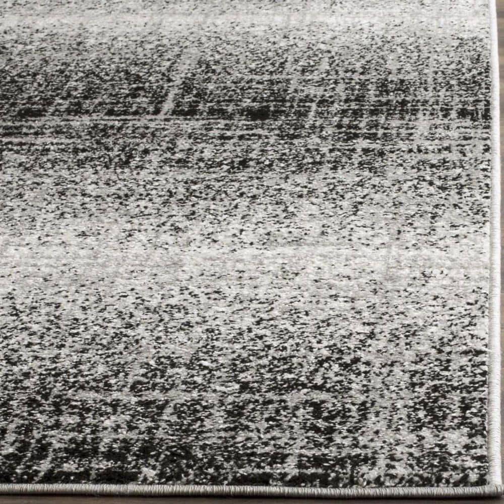 Safavieh Adirondack ADR116A 4&#39; Square Silver and Black Area Rug, , large