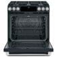Cafe 2-Piece Kitchen Package with 30" Slide-In Gas Range and 1.7 Cu. Ft. Microwave Oven in Matte Black, , large