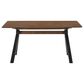 Blue River Laredo and Lima 5-Piece Dining Set in Walnut and Black, , large