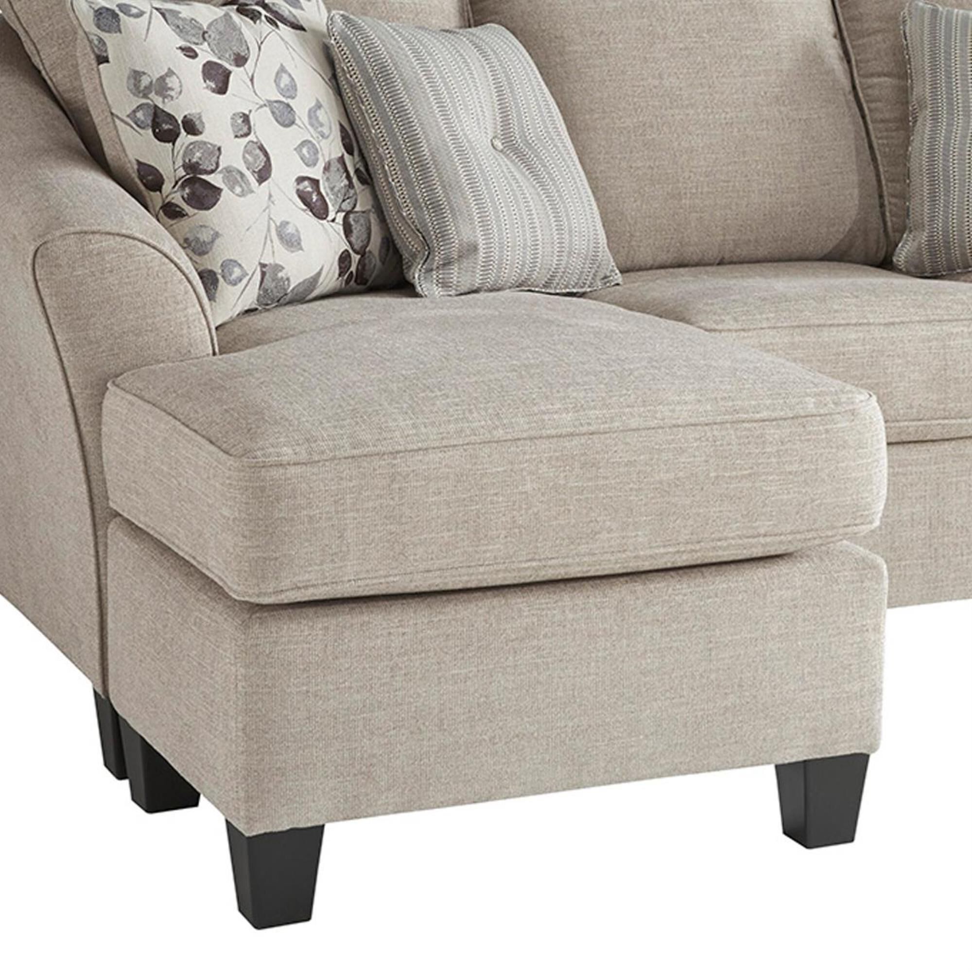 Abney driftwood reversible queen sleeper sofa chaise sale