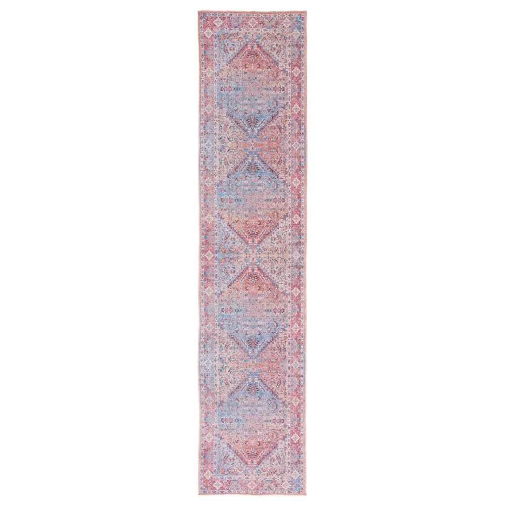 Safavieh Serapi Bohemian 2" x 9" Rust and Blue Runner, , large