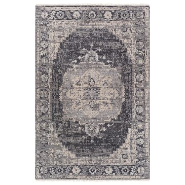 Surya Carpet, Inc. Festival 2" x 3" Black, Charcoal, Medium Gray, Taupe and Cream Area Rug, , large